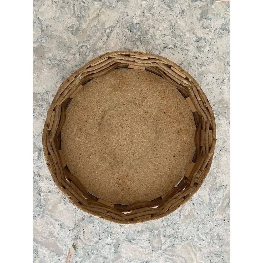Thick Twine Weaved Plant Tray